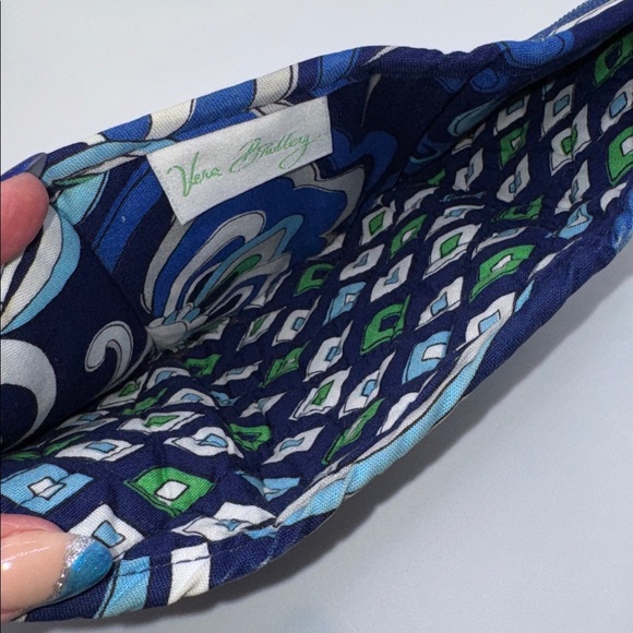 Vera Bradley Mosaic Mediterranean Pocket Wallet - Picture 5 of 7